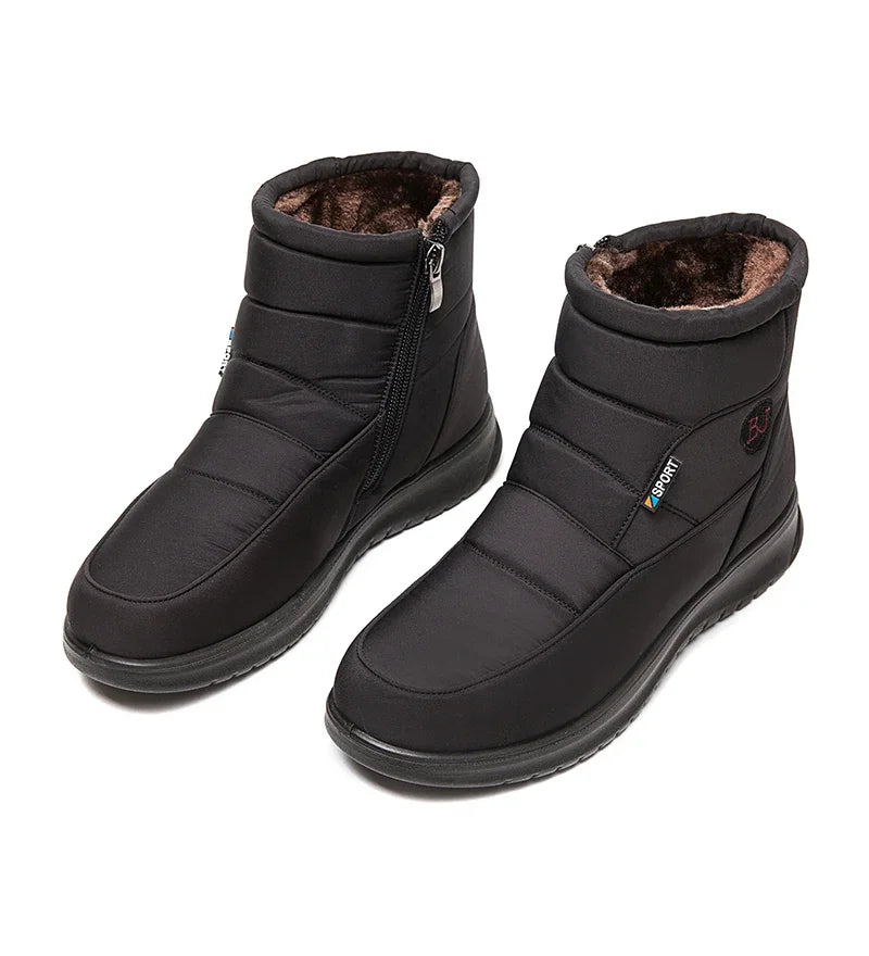 Women Boots 2024 Winter Boots For Women Waterproof Snow Boots Ankle Fur Botas Mujer Elegant Footwear Winter Shoes Women Botines
