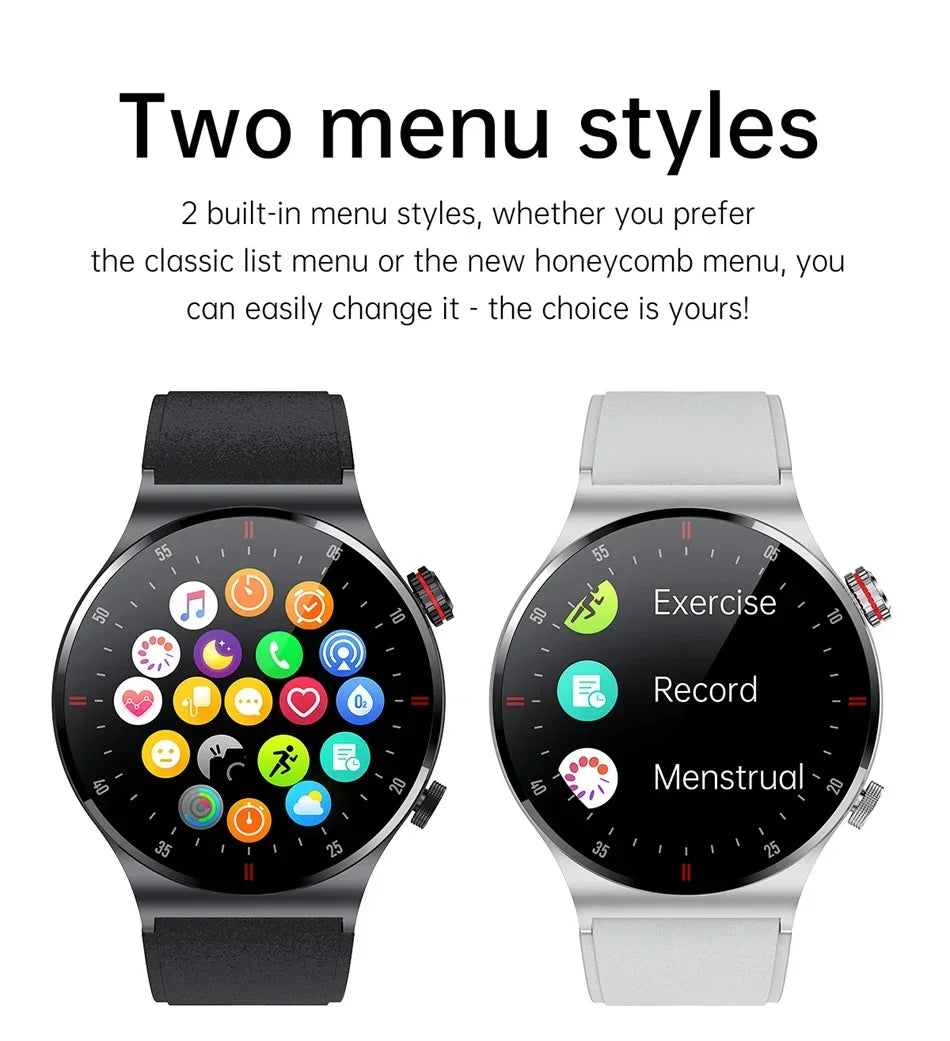 Xiaomi Smart Watch Men Women Custom watch face Sports waterproof Bluetooth call Smartwatch ECG+PPG For Android Samsung Huawei