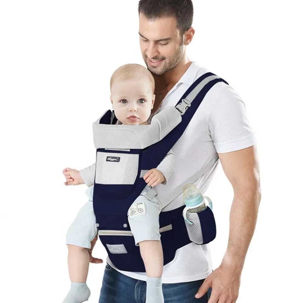 New Adjustable Ergonomic Baby Carrier Four Seasons Universal Baby Carrying Bag Waist Stool Strap Portable & Multifunctional