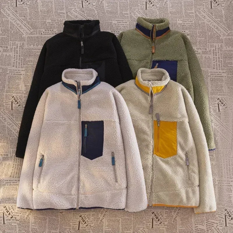 Male Outdoor Coldproof Windproof Jacket Winter Sweater Cashmere Jacket Down Jacket Man's Warm and Comfortable Jacket Outwear