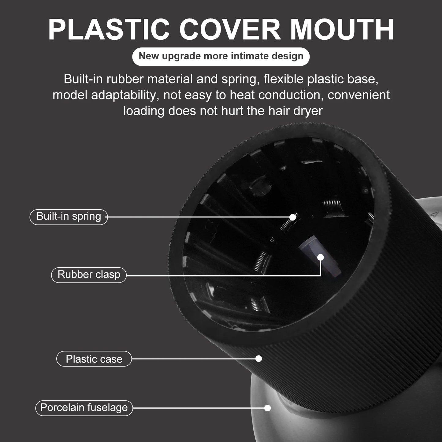 Salon Universal Hair Dryer Diffuser for Curls Temperature Resistant Hair Barbershop Home Drying Blower Hair Styling  Accessories