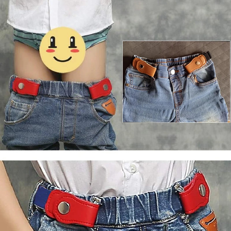 New belts for Child Buckle-Free Elastic Belt No Buckle Stretch Belt for Kids Toddlers Adjustable Boys and Girls Belts