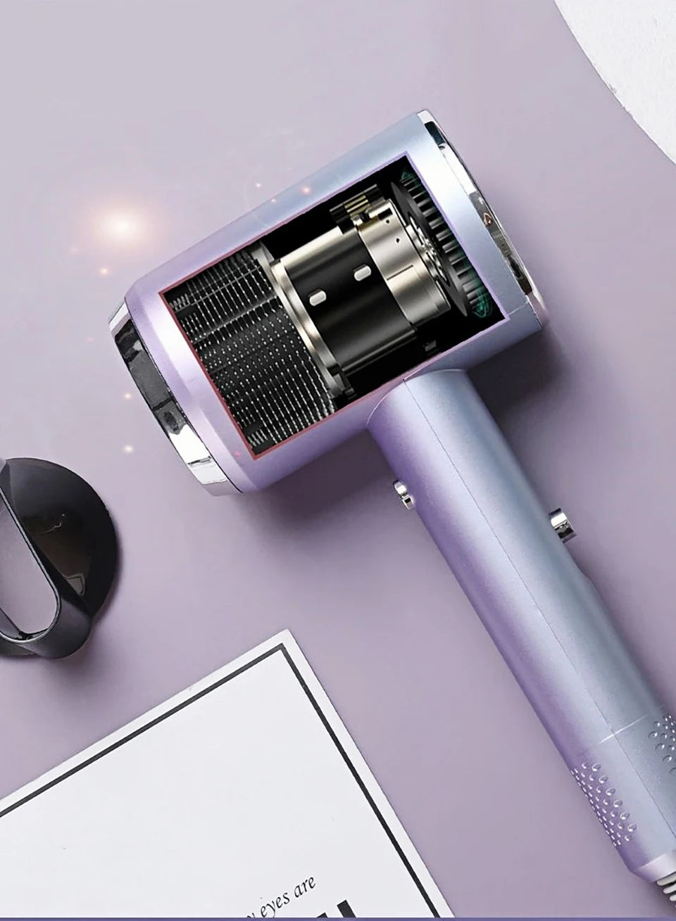 Hair Dryer 1200W Professional Powerful Hair Dryer Fast Heating Hot And Cold Adjustment Ionic Air Blow Dryer with Air Collecting