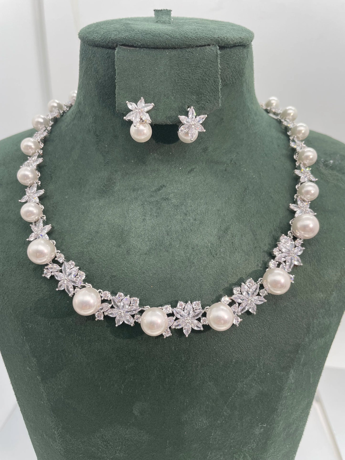 jankelly  Nigeria 2pcs Bridal Zirconia Jewelry Sets For Women Party, Luxury Dubai Nigeria CZ Crystal Wedding Jewelry Sets
