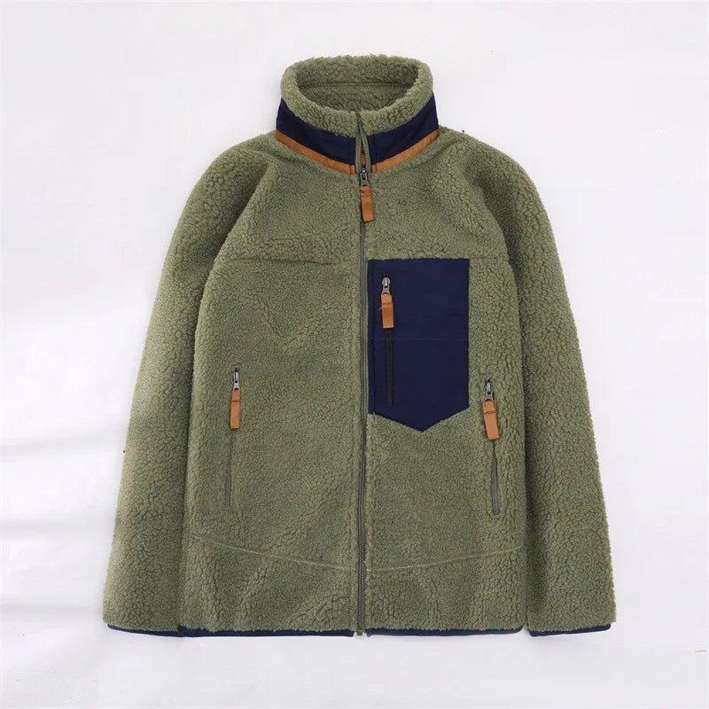 Male Outdoor Coldproof Windproof Jacket Winter Sweater Cashmere Jacket Down Jacket Man's Warm and Comfortable Jacket Outwear
