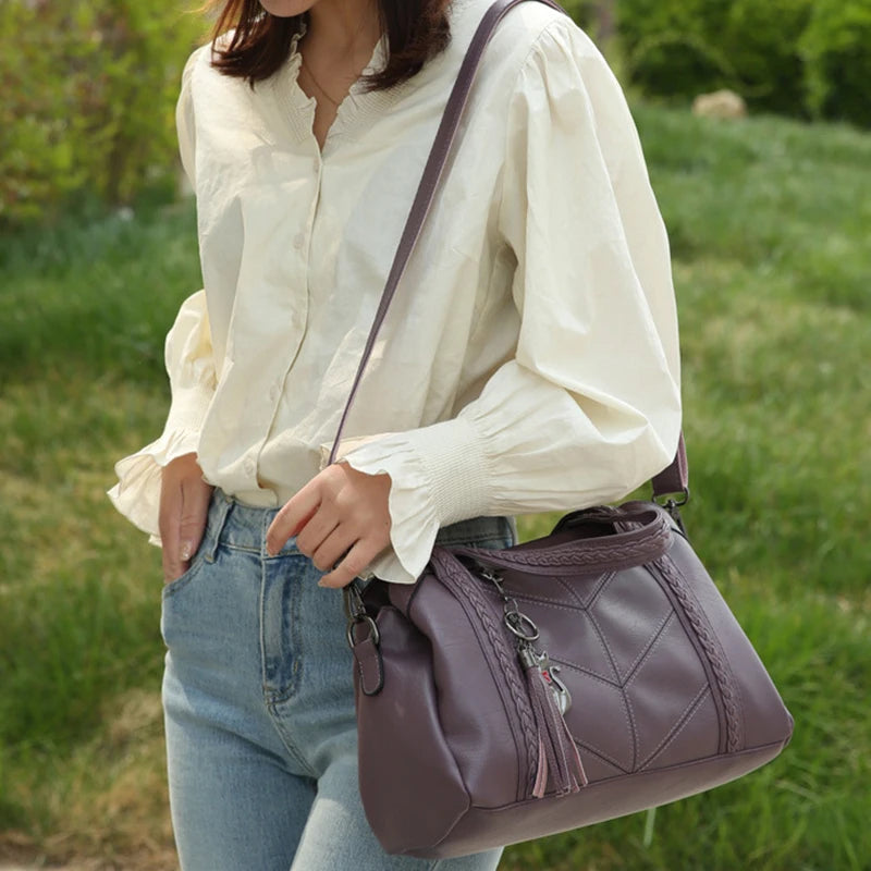 Women Luxury Handbags For Women PU Leather Bag High Quality Female Shoulder Bags Famous Designer Crossbody Bag Sac A Main