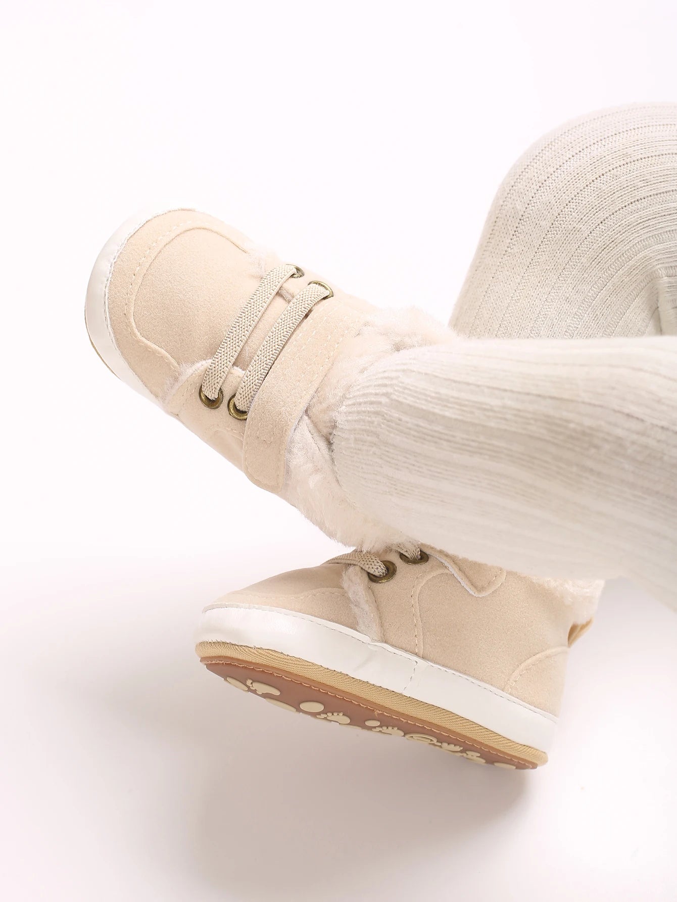 Baby Winter Boots - Soft Cotton Snow Shoes for Toddlers | Warm First Walkers 0-24M | Solid Color Design"