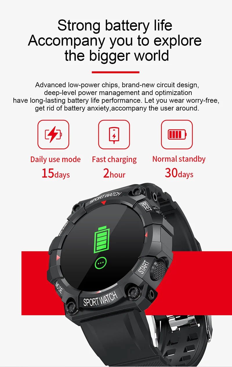 FD68S New Smart Watch Men Women Bluetooth Smartwatch Touch Smart Bracelet Fitness Bracelet Connected Watches for IOS Android