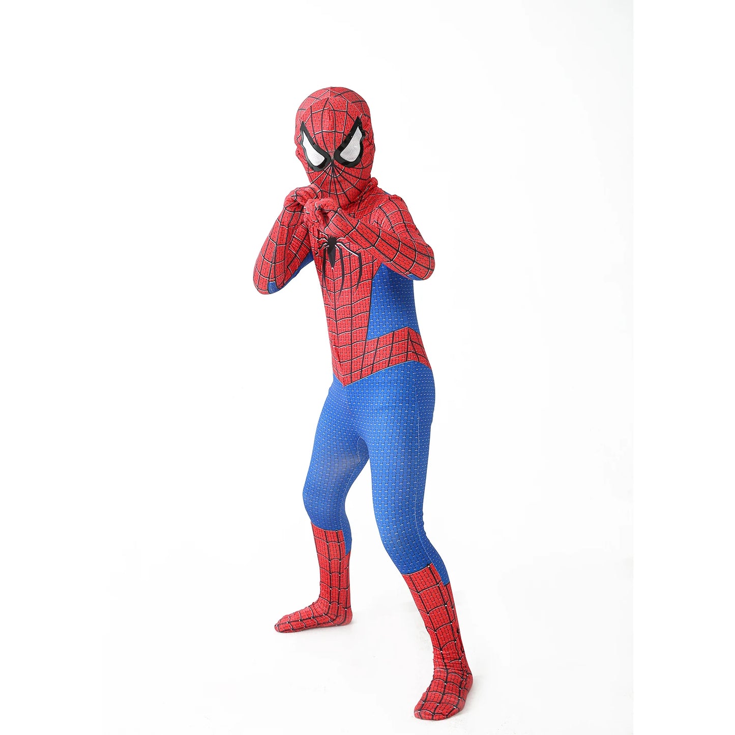 New Miles Morales Far From Home Cosplay Costume Zentai Spiderman Costume Superhero Bodysuit Spandex Suit for Kids Custom Made