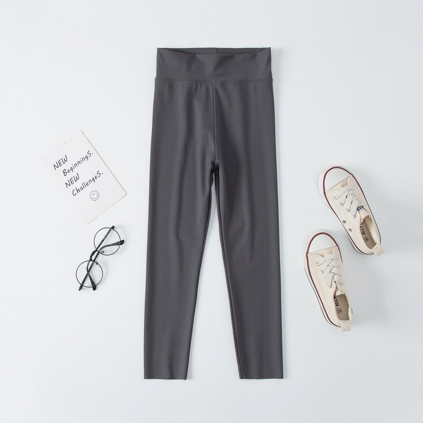 Girls Shark Pants Spring And Autumn Thin Section Baby Wear Casual Cut Sports Pants 4-12 Years Old Children's Elastic Dance Pants