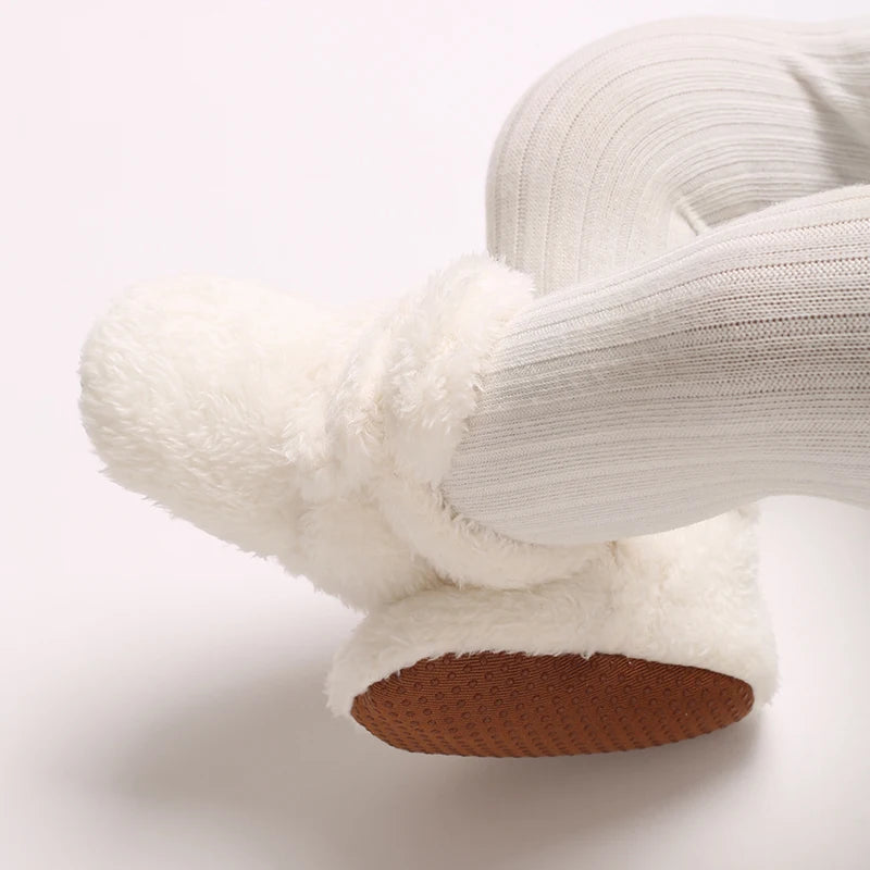 Winter Boots For Baby Boys And Girls Snow Soft Sole Anti Slip And Warm Flat Shoes Baby's First Walking Baby Shoes Boots 0-18