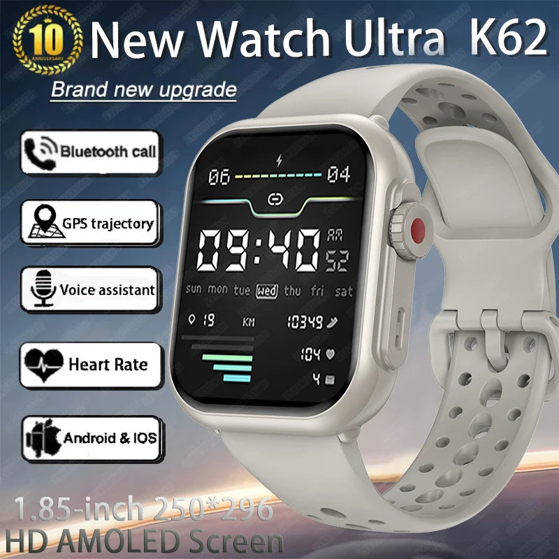 2025 New Smart Watch Women Bluetooth Call Watch Fitness Tracker Waterproof Sport Smart Clock Fashion Ladies Men Smartwatch Woman