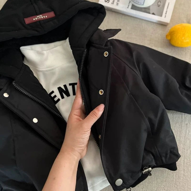 Children Clothing Baby Coat Winter Hoodie Thick Cotton Jacket Girls Kids Jackets for Girls Winter Clothes for Boys Ropa De Niña
