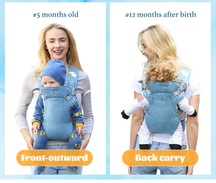 Baby Carrier Sling Versatile For All Seasons Multifunctional Shoulder Baby Carrier Four Carrying Methods Front And Back