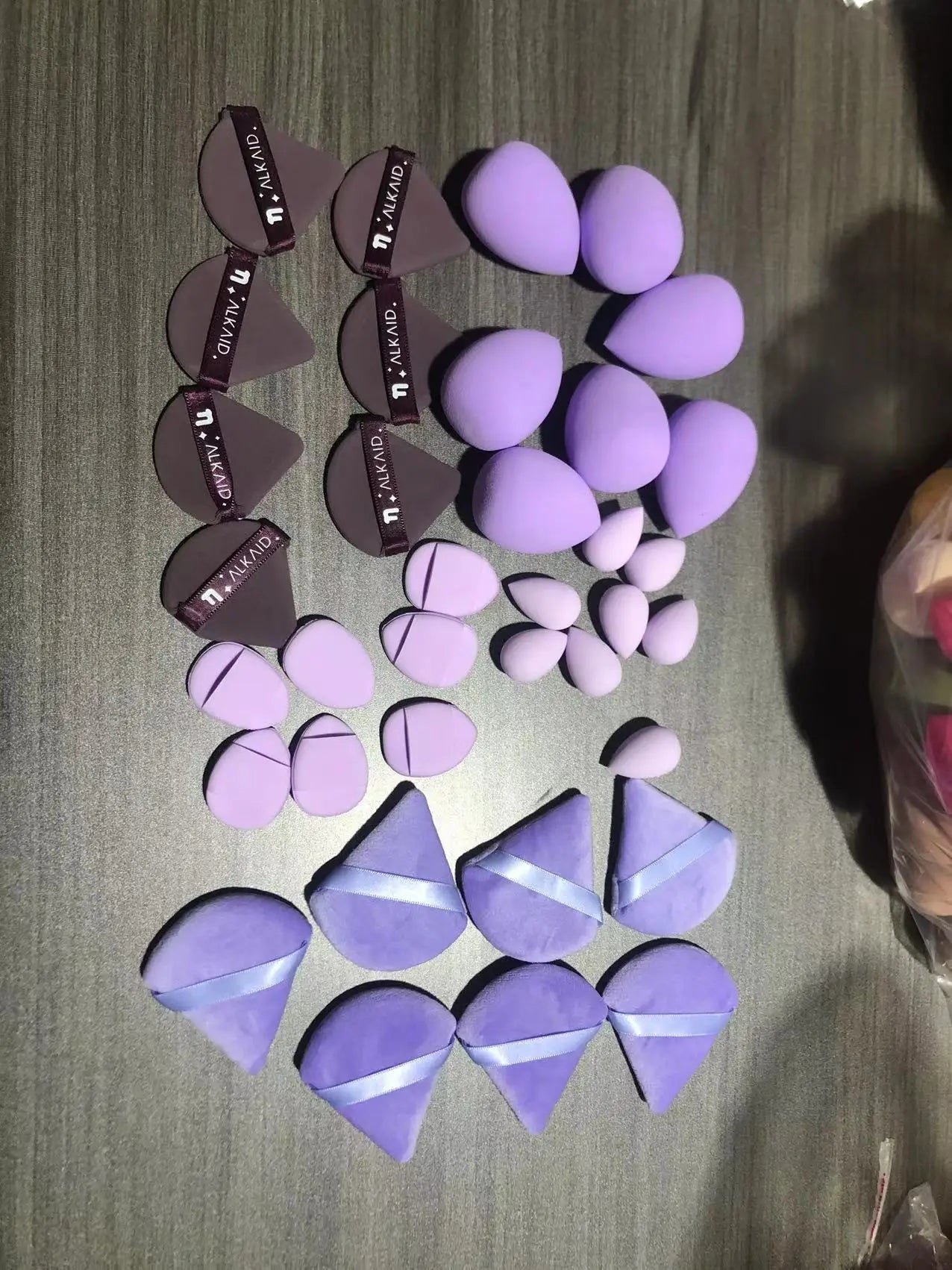 35Pcs Makeup Set - Multipurpose Sponges for Fndn/Concealer, Wet/Dry, Latex-Free All Skin, Cntr/Eye/Inner Crnr