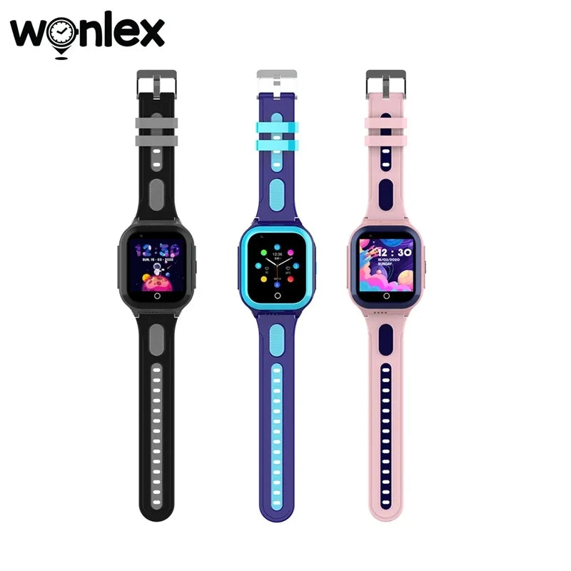 Wonlex Smart Watch Kids GPS WIFI LBS Positioning Tracker 4G Video Camera Voice Chat KT24S GEO Fence Location Child Smart-Watches