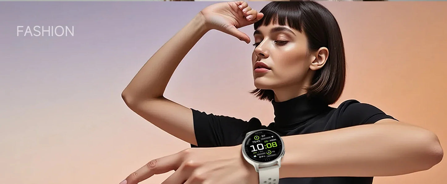 Smart Watch 100+ Sports Modes Health Monitoring Heart Rate Monitoring GPS Outdoor Compass Women’s Health Bluetooth Smart Watch