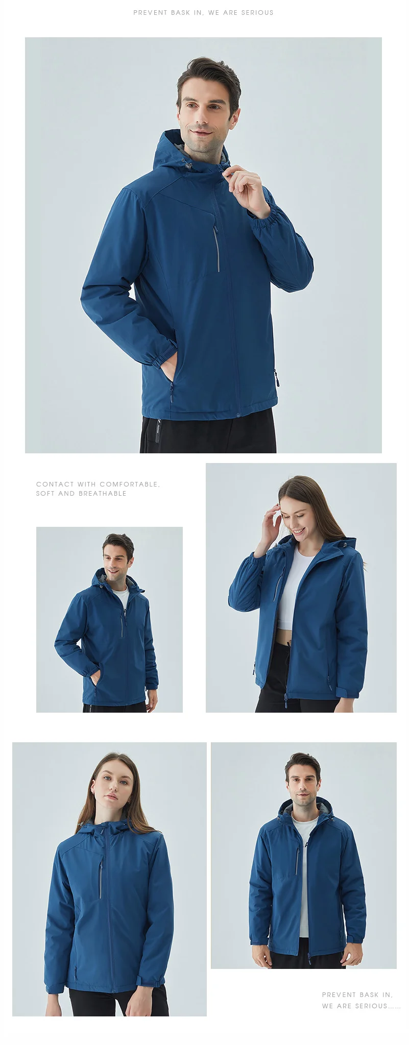 Men's Warm Jacket Custom Printed Embroidered Logo Women's Hoodie Plus Cashmere High Quality Men And Women Same Style Jacket 4xl