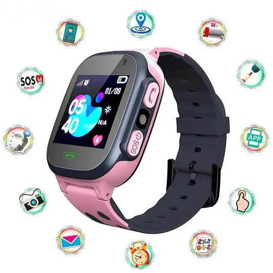 Kids Smart Watch Gps Sos Waterproof Children Watches Call Kids Smartwatch Clock Sim Card Location Tracker Child Watch for Xiaomi