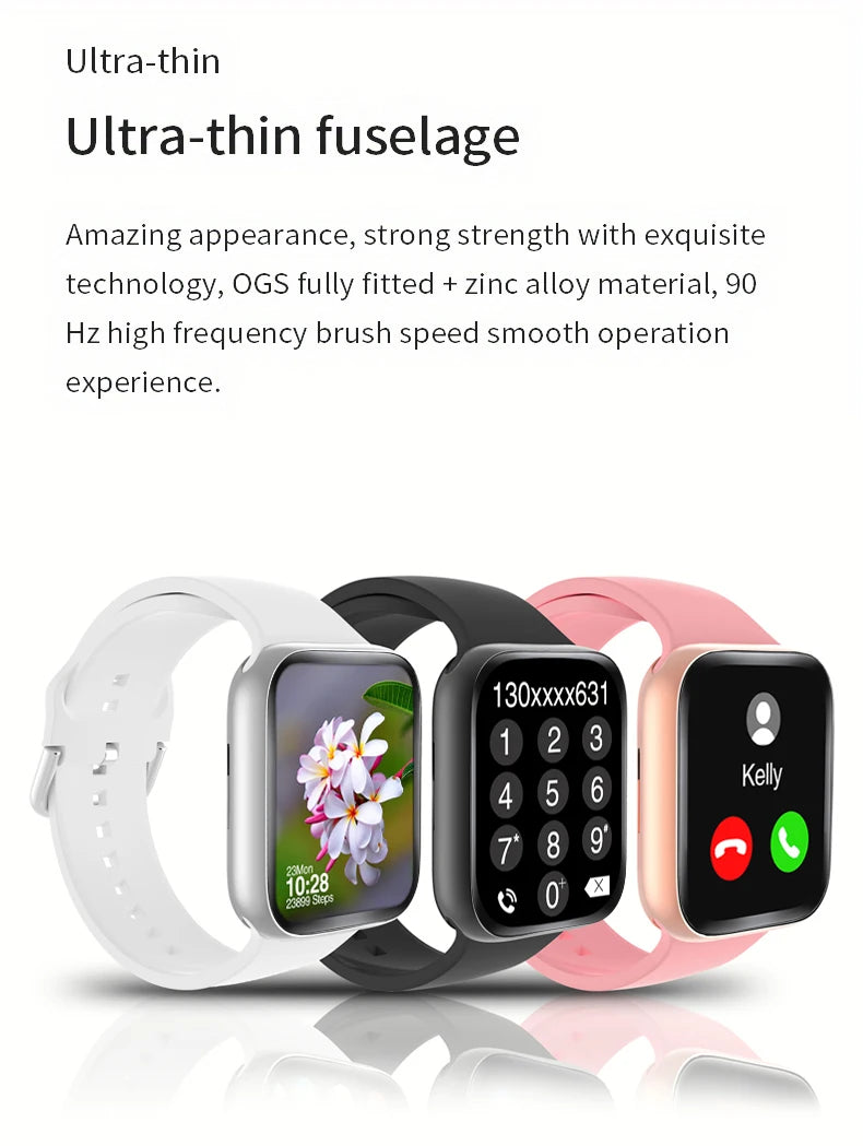 Smart Watch(Answer/Make Call), IP67 Waterproof Fitness Tracker With Heart Rate Sleep Tracking,many Sport Modes,Fitness Watch For