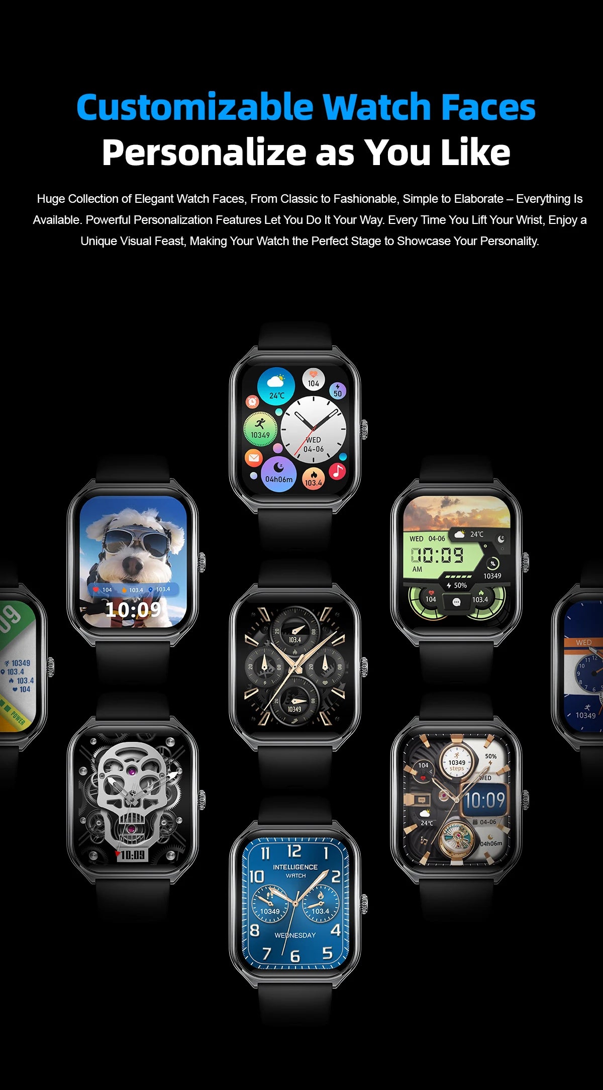 New Ultra Thin Smart Watch Men 1.96' AMOLED HD Pixel Display Always Show Time BT Call Reminder Smartwatch Ladies For Android iOS