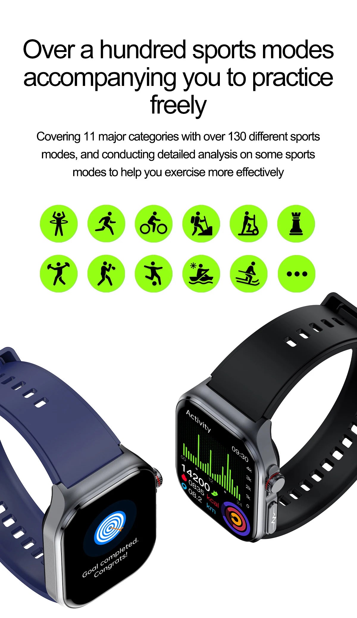 LIGE New ECG+PPG Smart Watch Micro Physical Examination Blood Lipids Uric Acid NFC Bluetooth Call Health Smartwatch Men Women