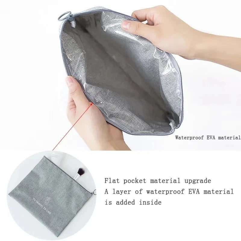 7Pcs/Set Travel Storage Bag Clothes Unisex Multifunction Holiday Travel Accessories Kit Tidy Organizer Wardrobe Suitcase Pouch