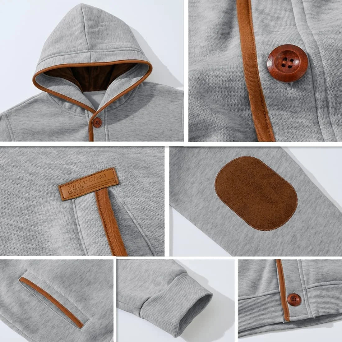 Men's Winter Soft Jackets Windbreak Coats Hooded Single Breasted Button Thick Casual Streetwear Fashion New Male Winter Clothing