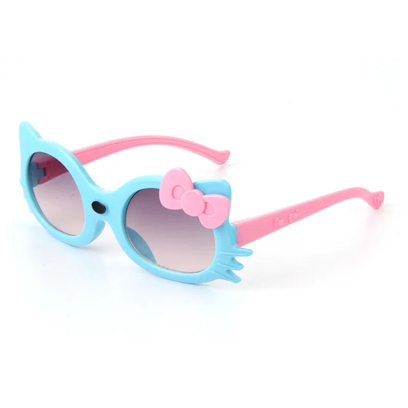 New 2023 Round Cute Kids Sunglasses UV400 For Boy Girls Toddler Lovely Baby Sun Glasses Children Oculos De Sol