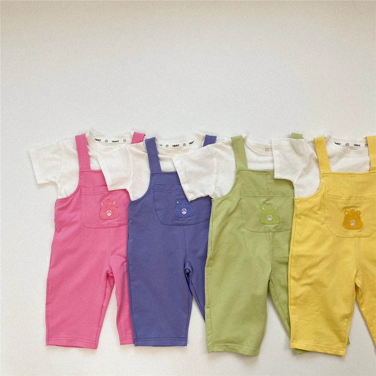 New Kids Boys Girls Overalls 24 Korean Baby Boys Girls Jumpsuit Toddler Girl Romper