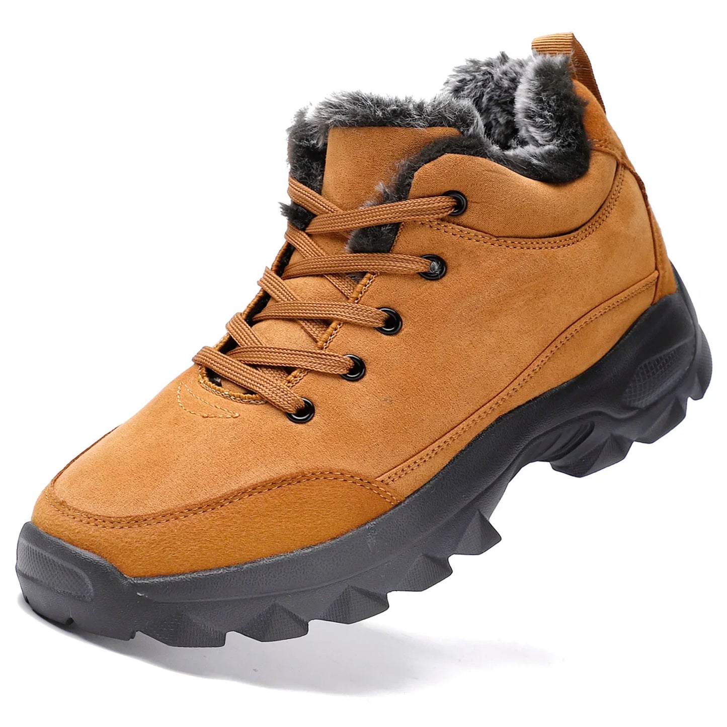 Men Winter Snow Boots with Fur Outdoor Sneakers Men Shoes 2023 New Male Warm Footwear Ankle Boots for Men Botines Botas Hombre