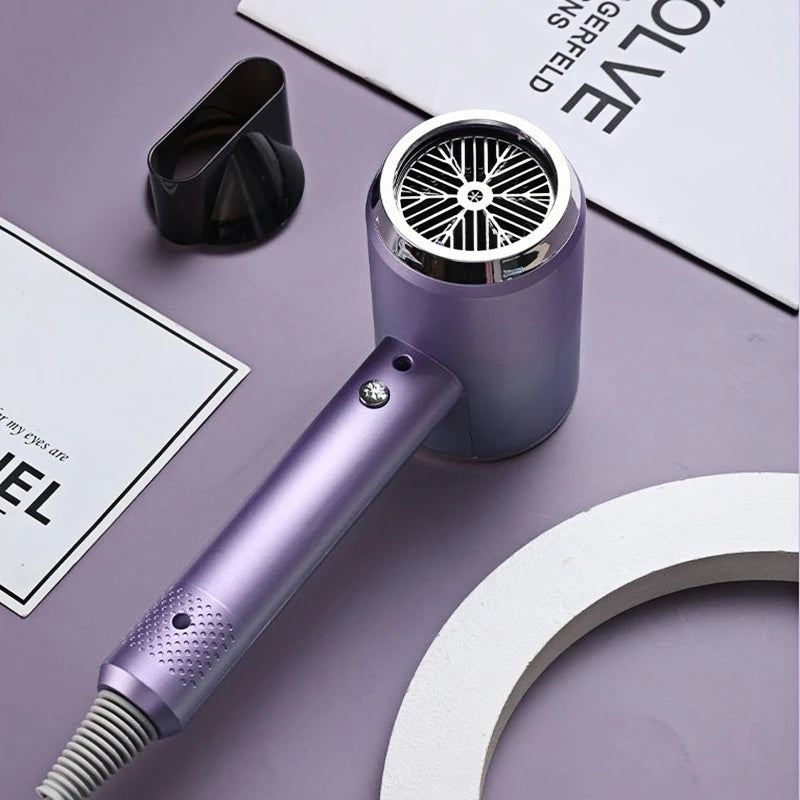 Hair Dryer 1200W Professional Powerful Hair Dryer Fast Heating Hot And Cold Adjustment Ionic Air Blow Dryer with Air Collecting