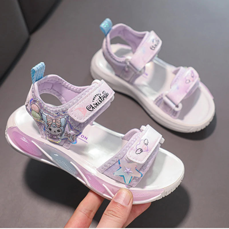 Kids Summer Sandals Boy Sport Shoes Girl Sneakers Summer Baby Sport Sandals Fashion Boys Beach Sandals Toddler Infant Sneakers