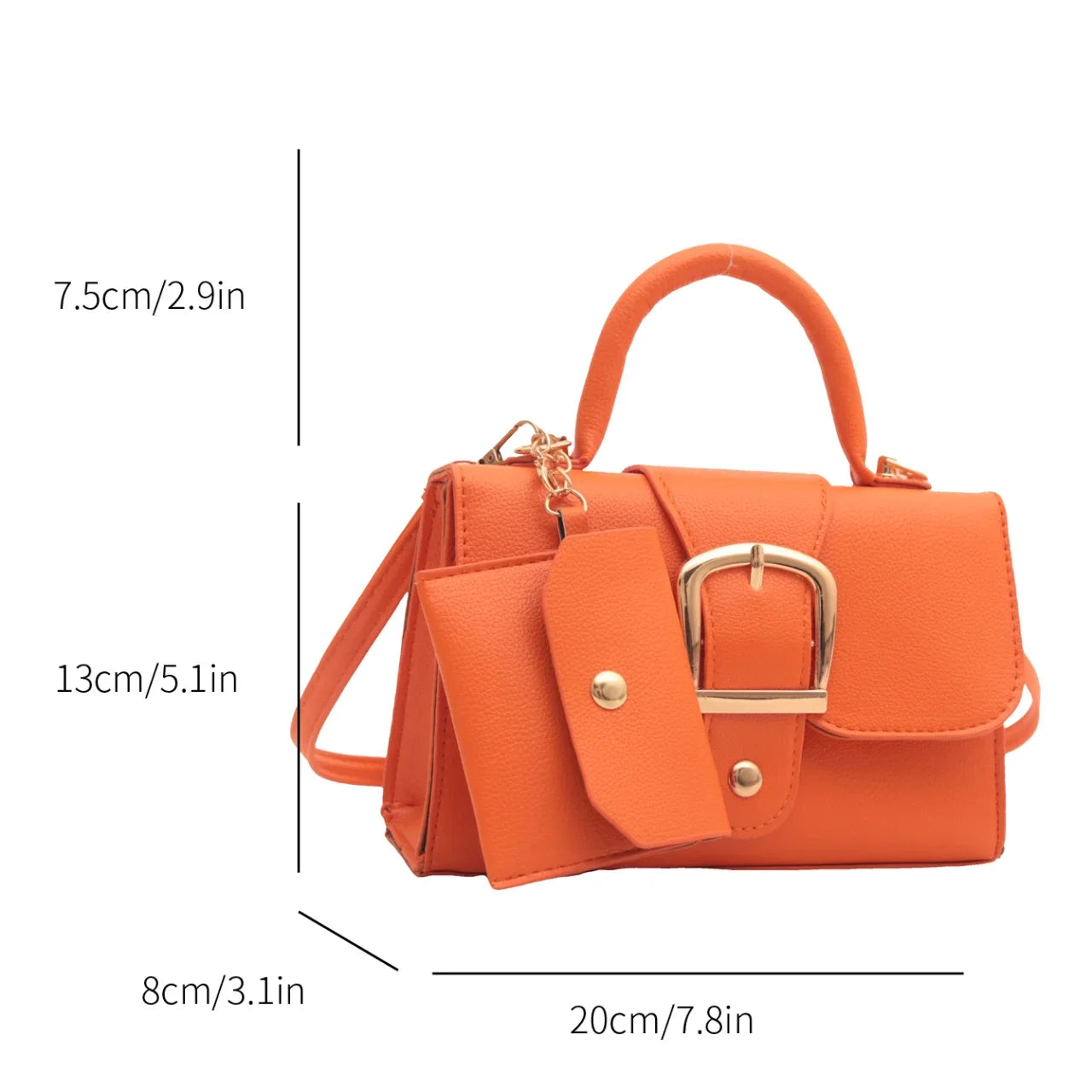 7 Color Pu Leather Ladies Brand Shoulder Bag With Coin Purse Crossbody Small Phone Bag Female Flap Messenger Bag Silver