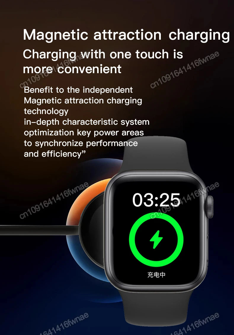 For Apple Watch Series 10 New GPS Smart Watch Men Always On Display Bluetooth Call Game Wireless Charging Women Sport Smartwatch