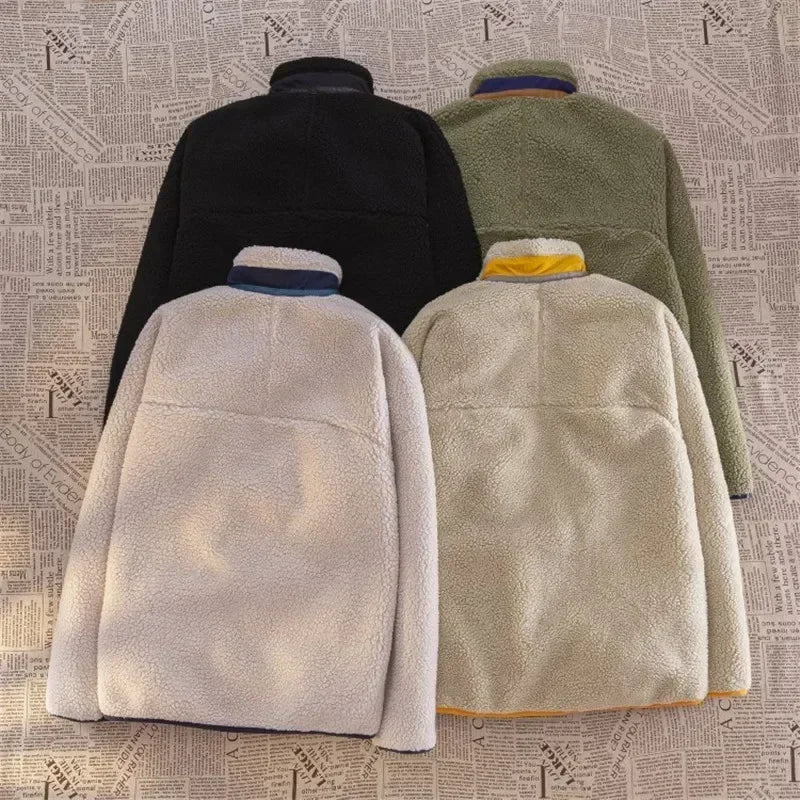 Male Outdoor Coldproof Windproof Jacket Winter Sweater Cashmere Jacket Down Jacket Man's Warm and Comfortable Jacket Outwear