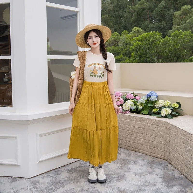 Family Matching Outfits Shirt Couple Set Wear Skirt Summer Holiday Short Pants Women Blouse Tee Mother's Day Beach Wear