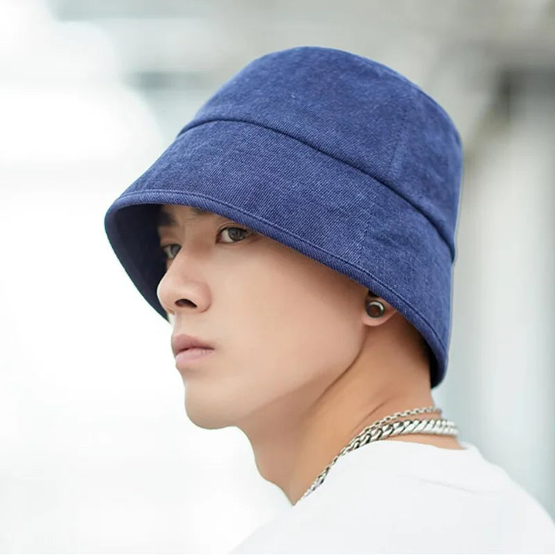 Big Size XL Bucket Hat for Men Autumn Winter Corduroy Bob Hip Hop Panama Street Dance Hat Bad Boy Cap Outdoor Large Fashion Hats