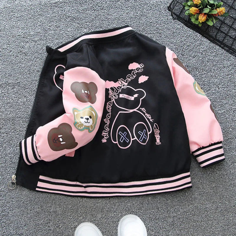 2025 Winter New Girls Jacket Long Solid Color Lining Berber Fleece Thick Warm Hooded Parka For 4-10Y Girls Bow Fashion Snowsuit