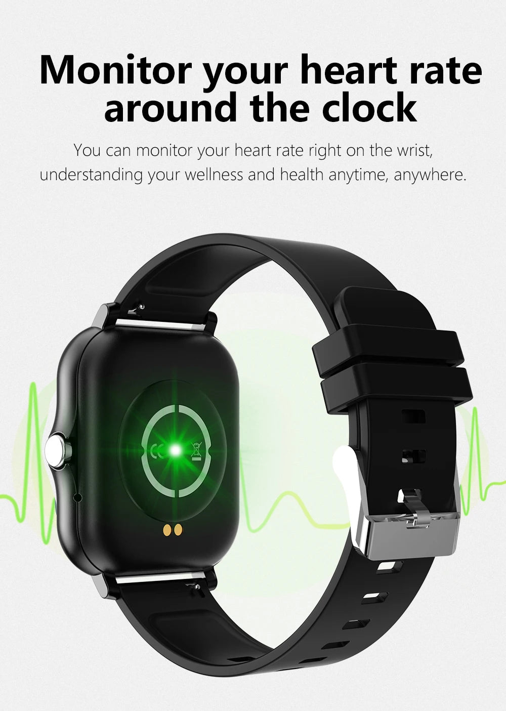 Smartwatch Y13- Relógio Inteligente Esportivo Bluetooth Android/iOS - Com foto Na Tela