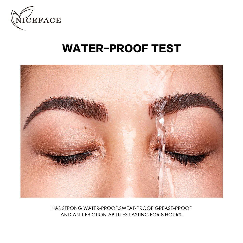 QIBEST Transparent Eyebrow Gel Wax Brow Soap Lasting Eyebrow Enhancer Natural Makeup Soap Brow Sculpt Gel For Eyebrow Cosmetics