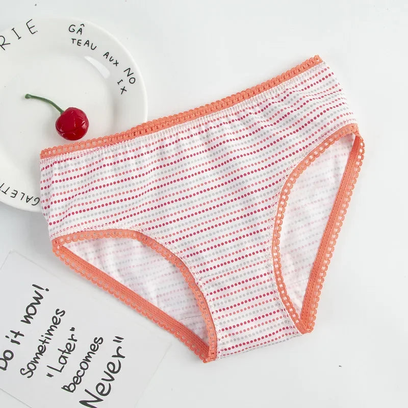 24pieces/Lot 100% Cotton Girls Underwear Chirdren Briefs Girls Panties  Kids Underwear2-12Years