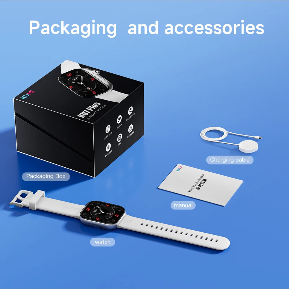 Original KUMI KU7 Meta & Plus Smart Watch