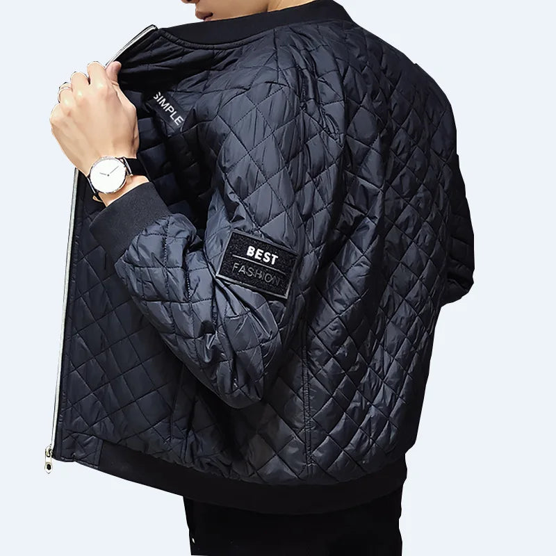 Zipper Men Jackets Autumn Winter Casual Fleece Coats Fashion Male Outwear Slim Fit Parka Plus size 6XL men Bomber Jacket New