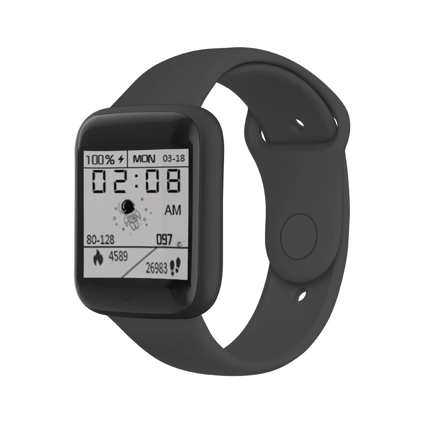 Smart Watches for Men Children Smartwatch for Girls Boys Men Women Sport Heart Rate Blood Pressure Bracelet Kids Watch for 8-18