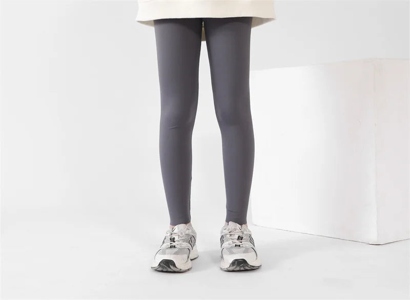 Girls Shark Pants Spring And Autumn Thin Section Baby Wear Casual Cut Sports Pants 4-12 Years Old Children's Elastic Dance Pants