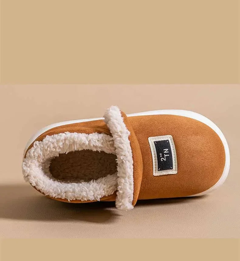 Fashion Winter Women Boots 2025 New Men Cotton Boots Outdoor Snow Boots for Female Soft Sole House Shoes Non-Slips Shoes