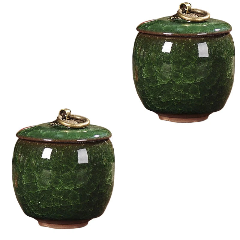 Portable Tea Coffee Sugar Jar Mini Airtight Kitchen Jar Storage Container with Lid China Storage Bottles & Jars Home Decor Gifts
