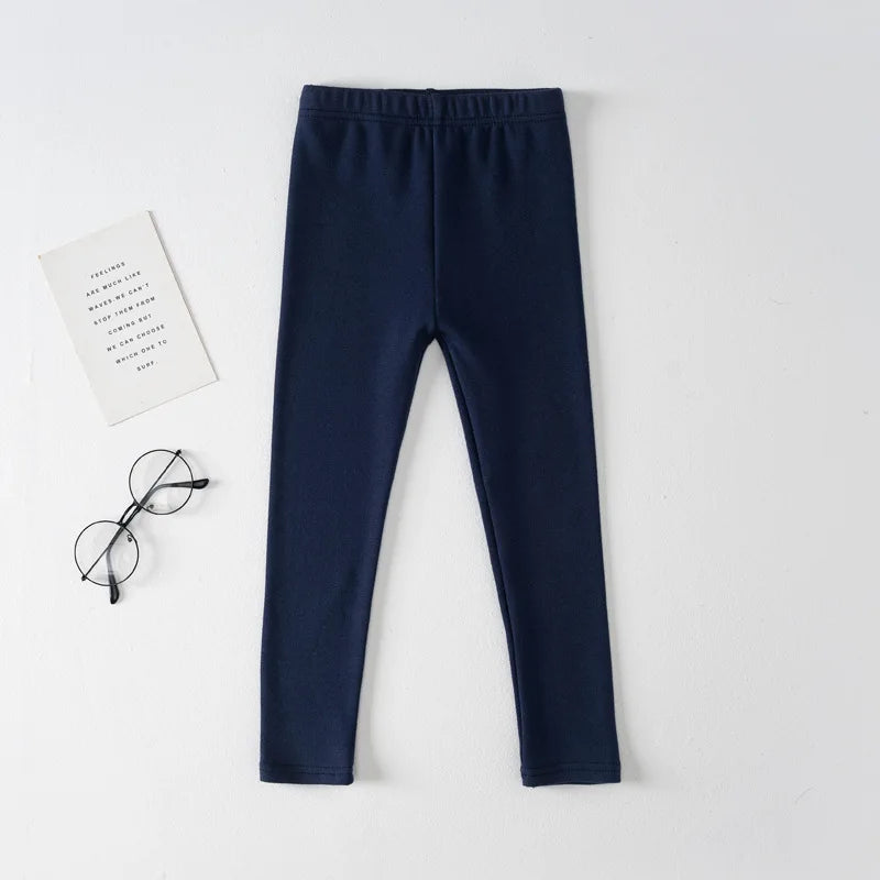 Girls' Leggings Spring And Autumn Style 95 Cotton Female Baby Elastic Pants Children's Slim outer Wear Pants