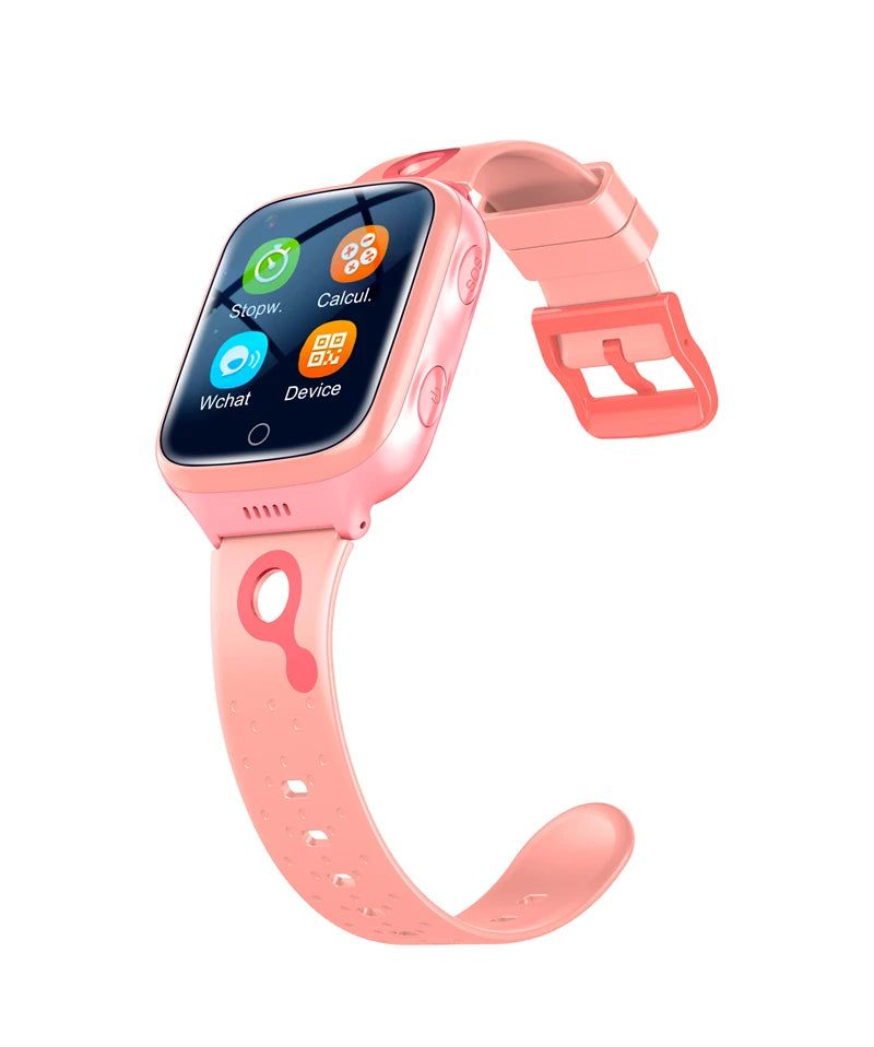 4G Kids Smart Watch Phone 1000mAh Waterproof IP67 Video Call SOS GPS LBS WIFI Location Tracker Remote Monitor Children Watch K9